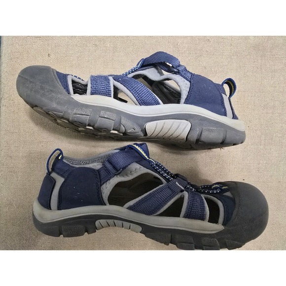 Keen Venus H2 Boys Blue Hiking Water Shoes Size 3 Closed Toe Summer Beach - Picture 4 of 6